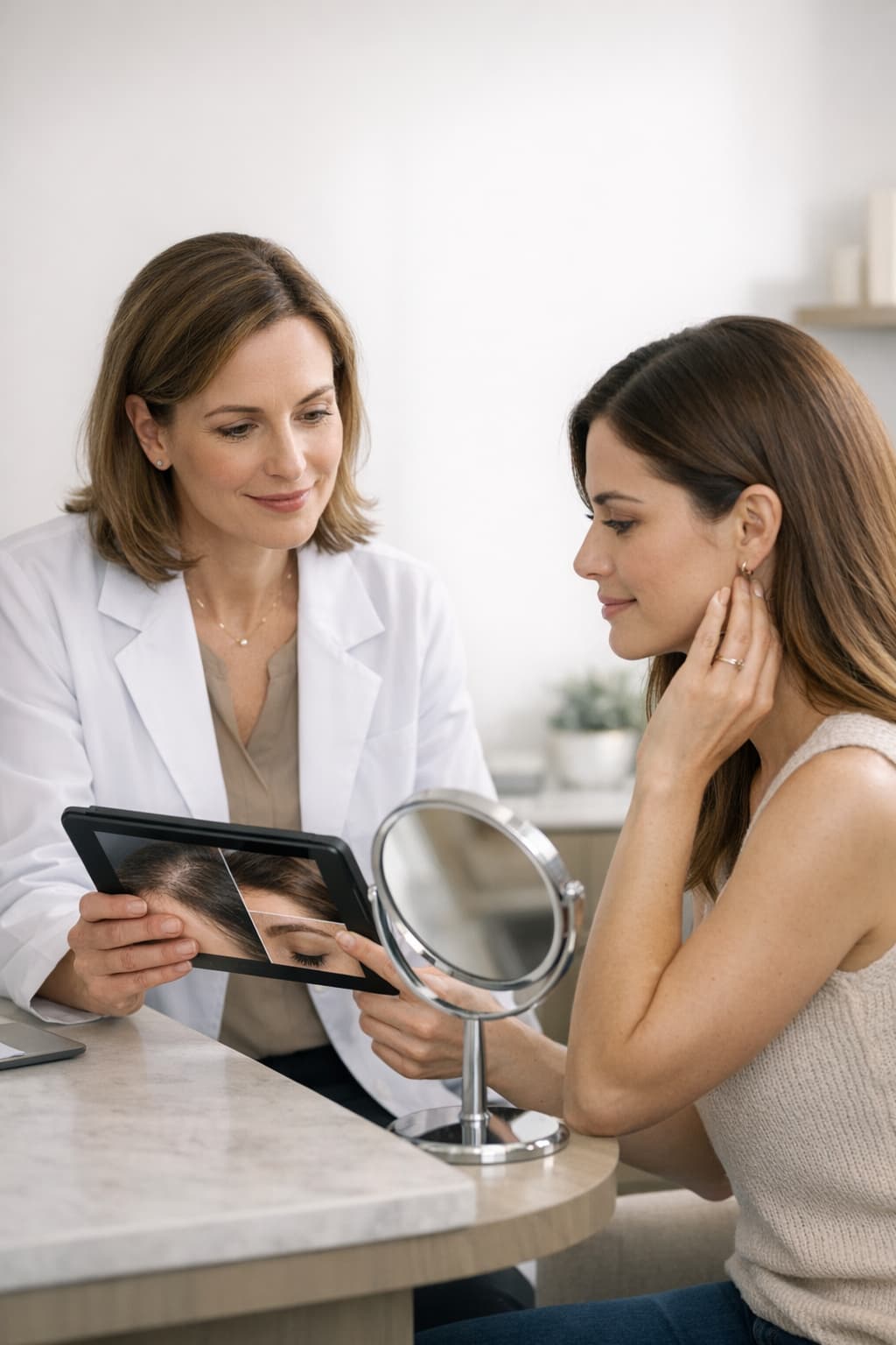 Hair & Brow Concerns planning at NPMD