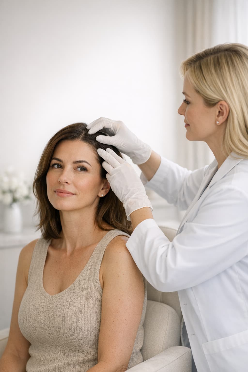 Hair & Brow Concerns consultation at NPMD