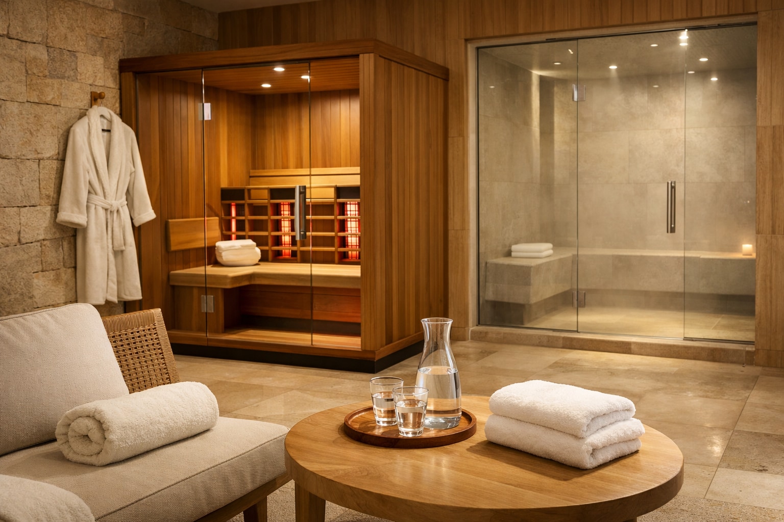 Infrared Sauna vs Steam Room: How to Choose a Recovery Session Safely