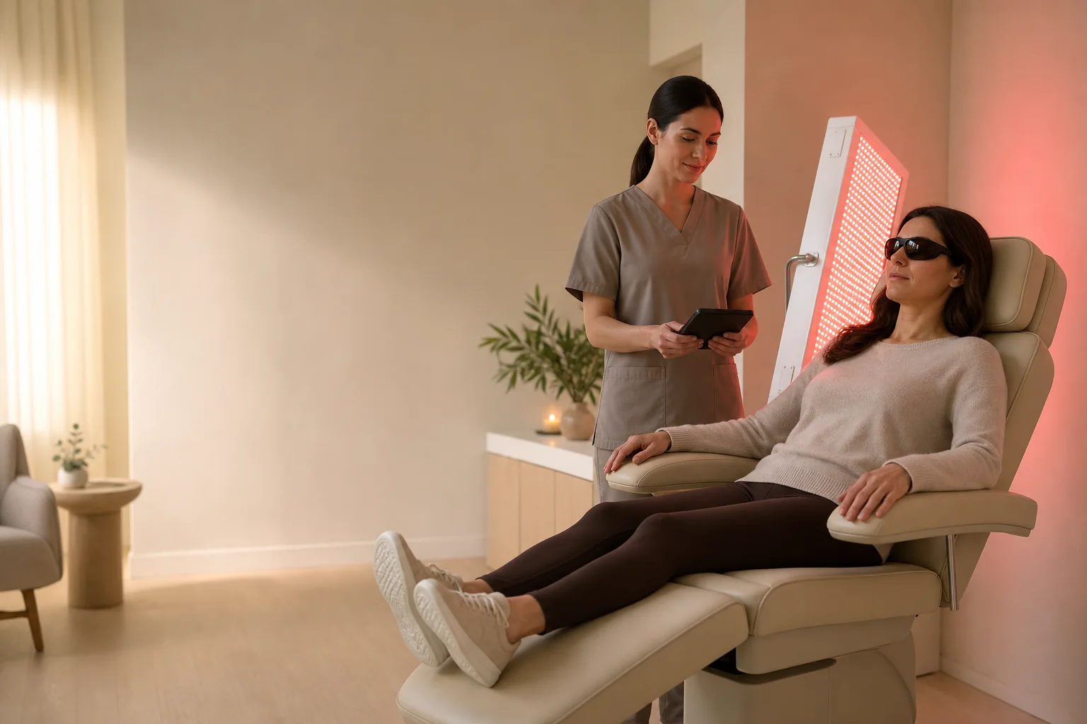Red Light Therapy vs LED Light Therapy: Recovery Lounge or Skin Treatment?
