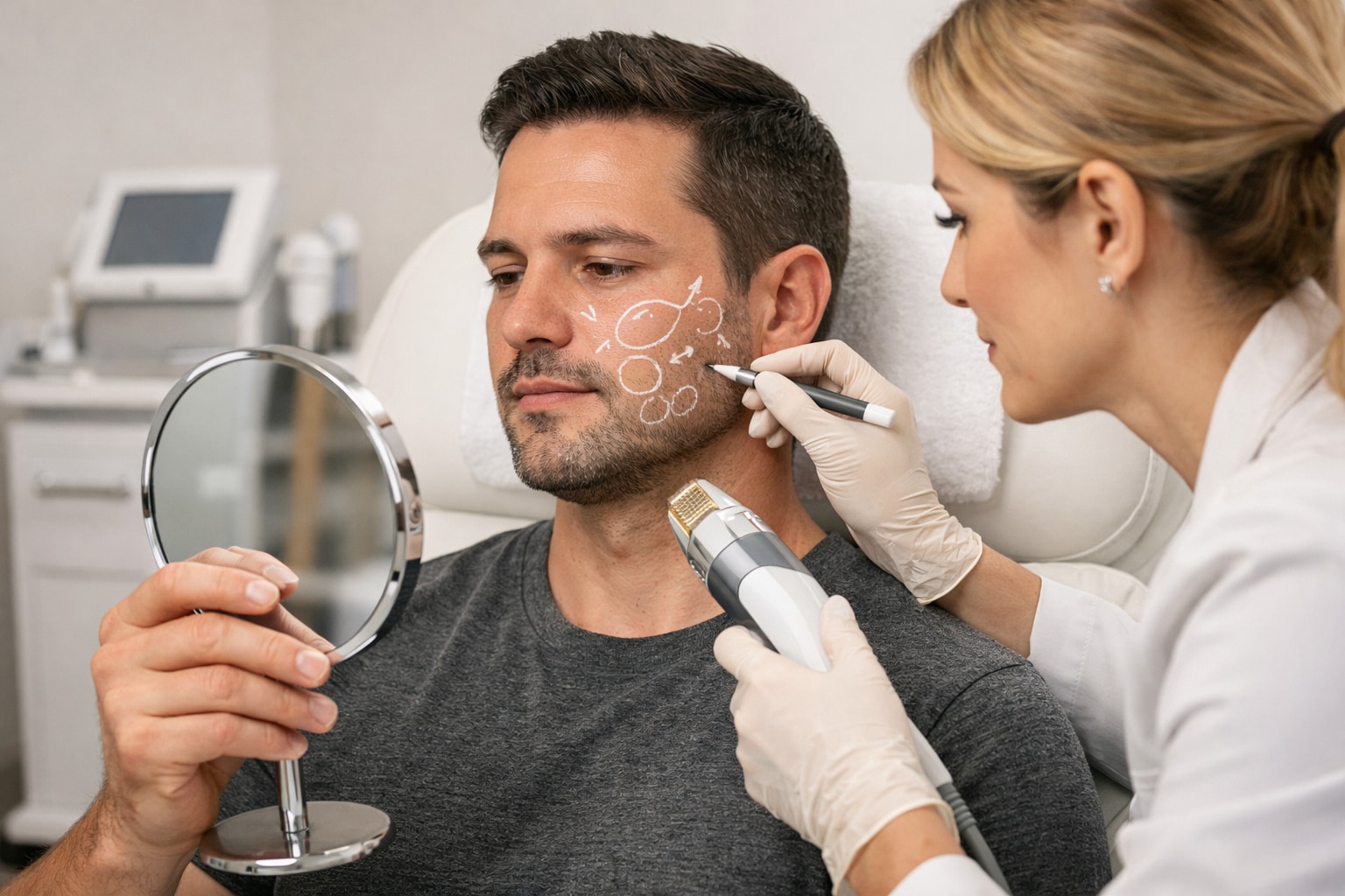 RF Microneedling for Acne Scars: When Texture and Tightening Goals Overlap