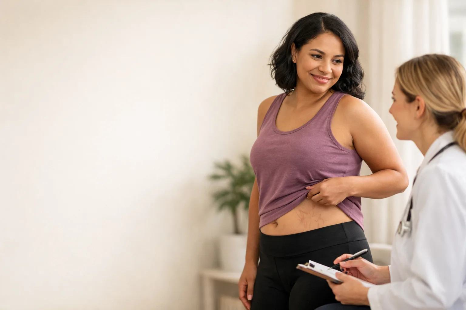 Stretch Marks Treatment: Red vs White Marks and Skin Type