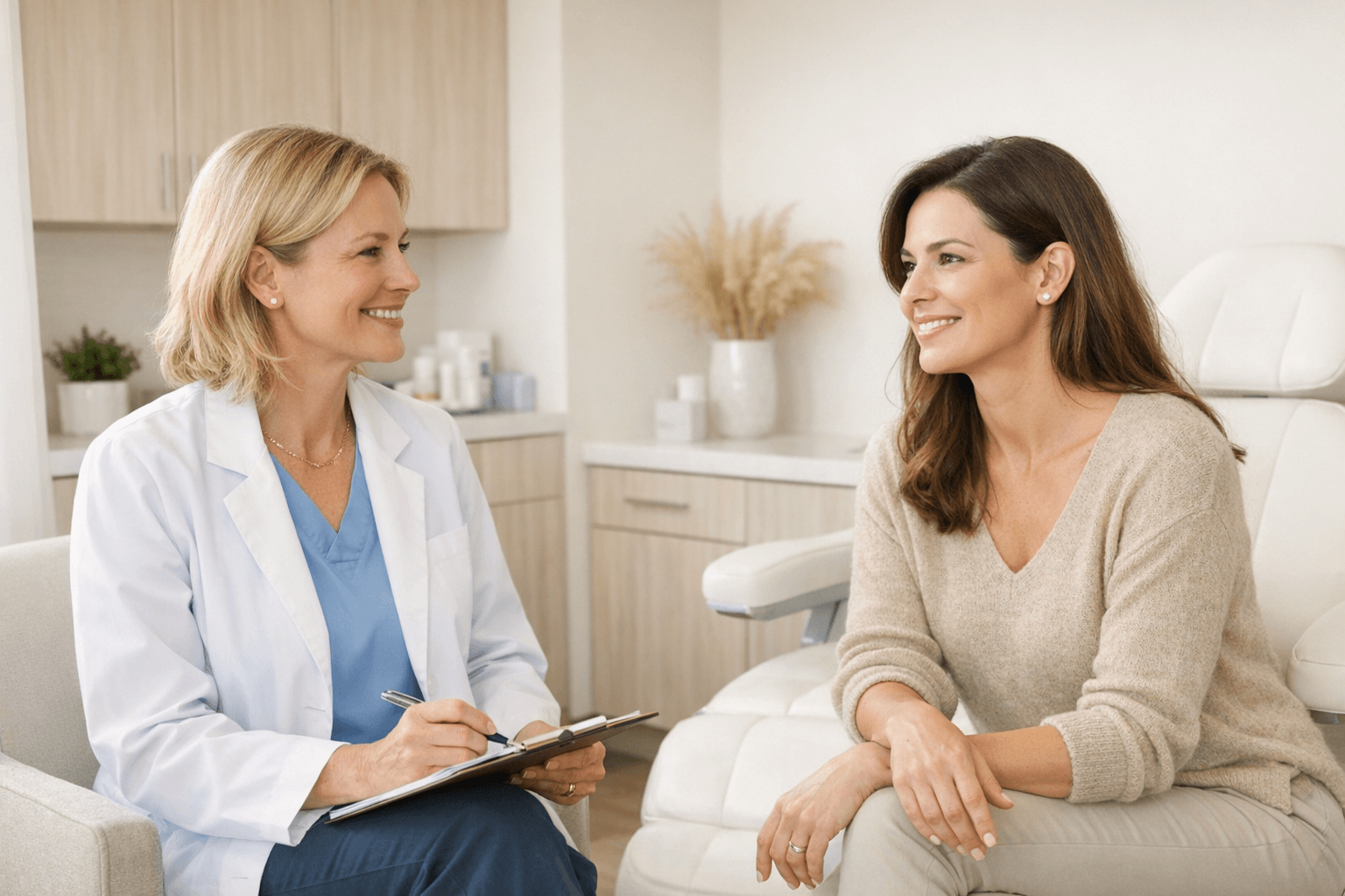 Physician-led patient consultation at NPMD