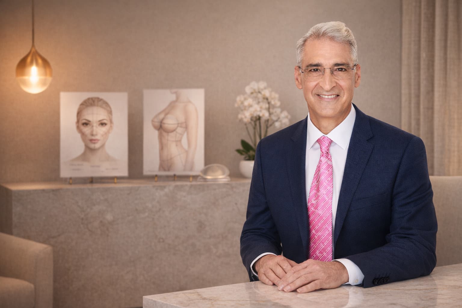 Joel A. Aronowitz, MD in a premium surgical consultation setting at NPMD