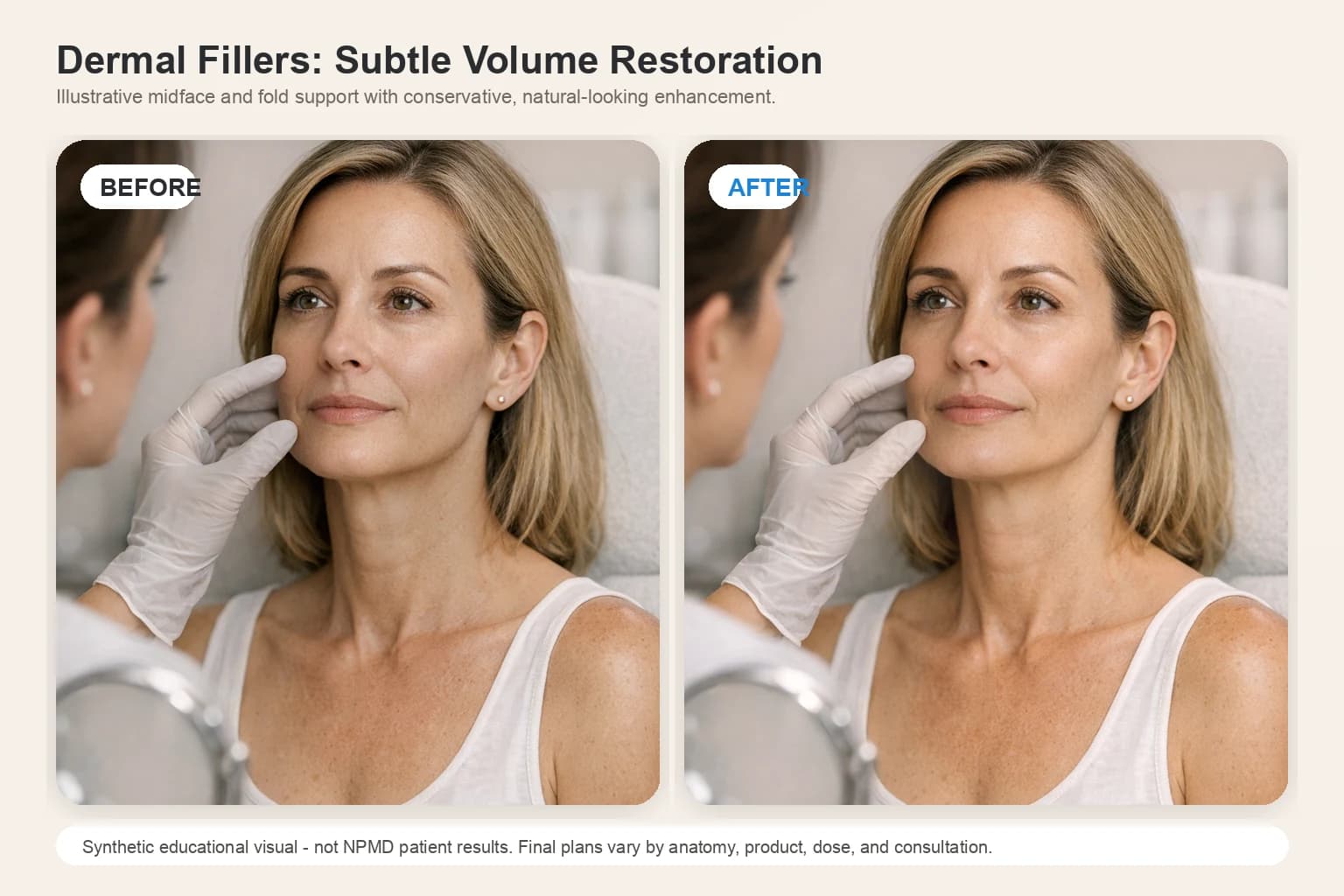 Client outcome - Dermal Fillers